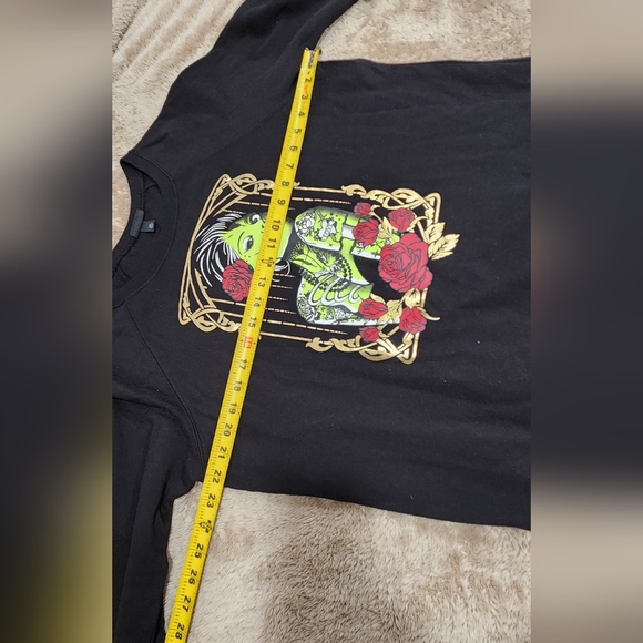 Torrid  Zombie Girl Fleece Sweatshirt - Black - Picture 4 of 5